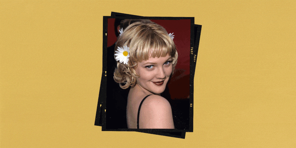 Drew Barrymore On Her Best Beauty Looks