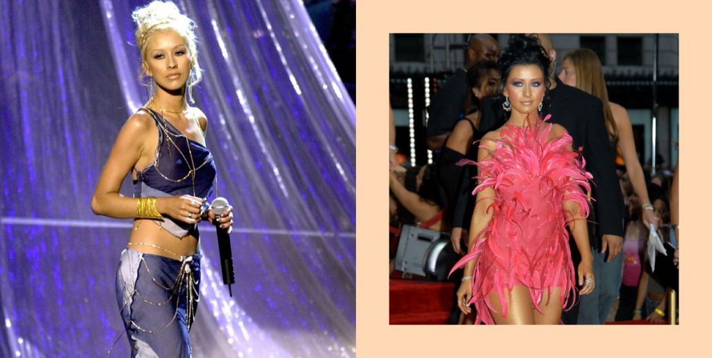 50 Old Photos of Christina Aguilera’s 2000s Style