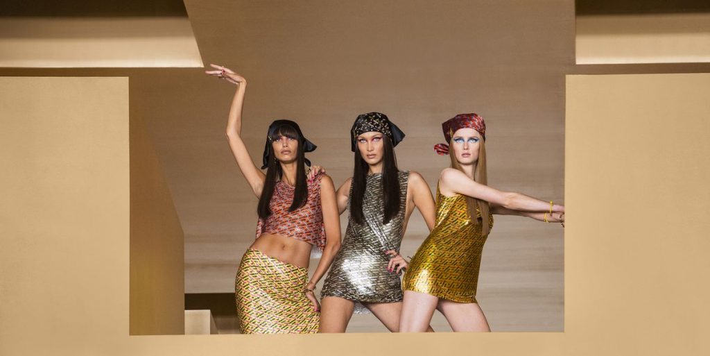 Versace Launches New Monogram for Fall-Winter 2021